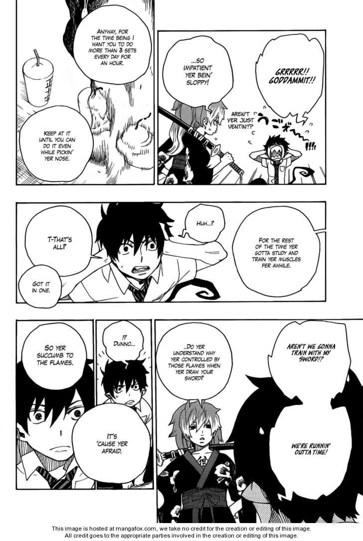 Ao no Exorcist Vol.04 Chapter 015 page 22