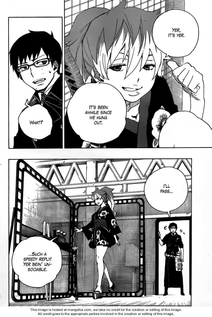 Ao no Exorcist Vol.04 Chapter 015 page 24