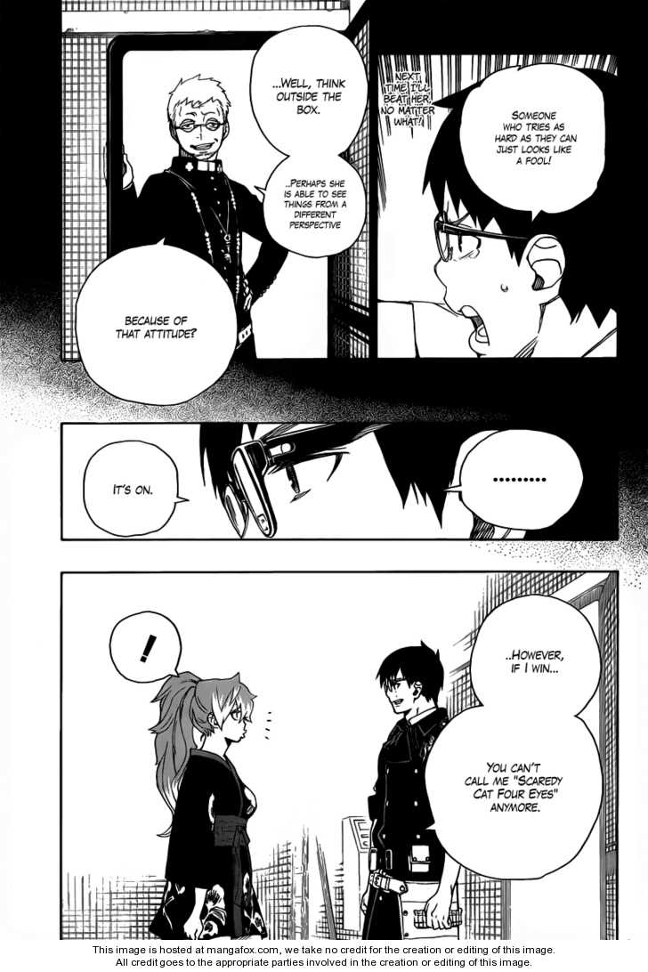 Ao no Exorcist Vol.04 Chapter 015 page 27