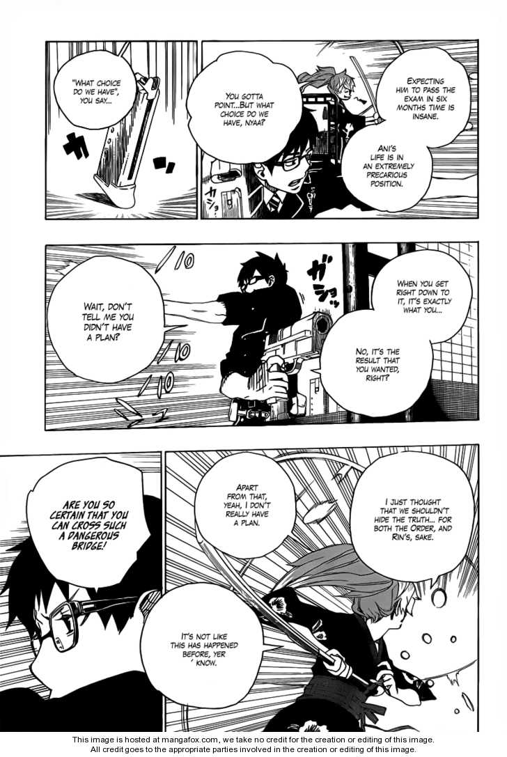 Ao no Exorcist Vol.04 Chapter 015 page 31