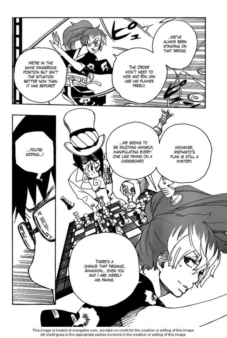 Ao no Exorcist Vol.04 Chapter 015 page 32