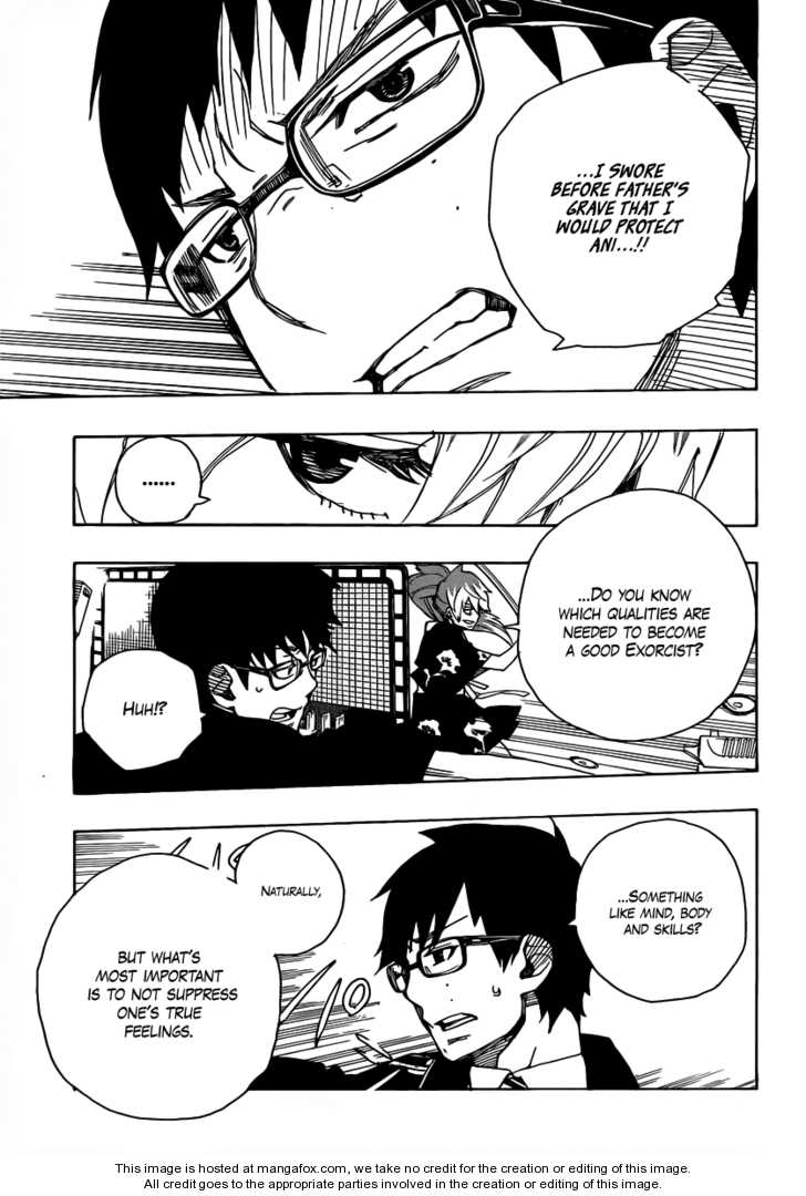 Ao no Exorcist Vol.04 Chapter 015 page 33