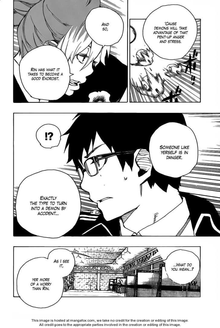 Ao no Exorcist Vol.04 Chapter 015 page 34