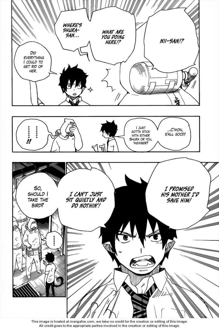 Ao no Exorcist Vol.05 Chapter 016 page 17