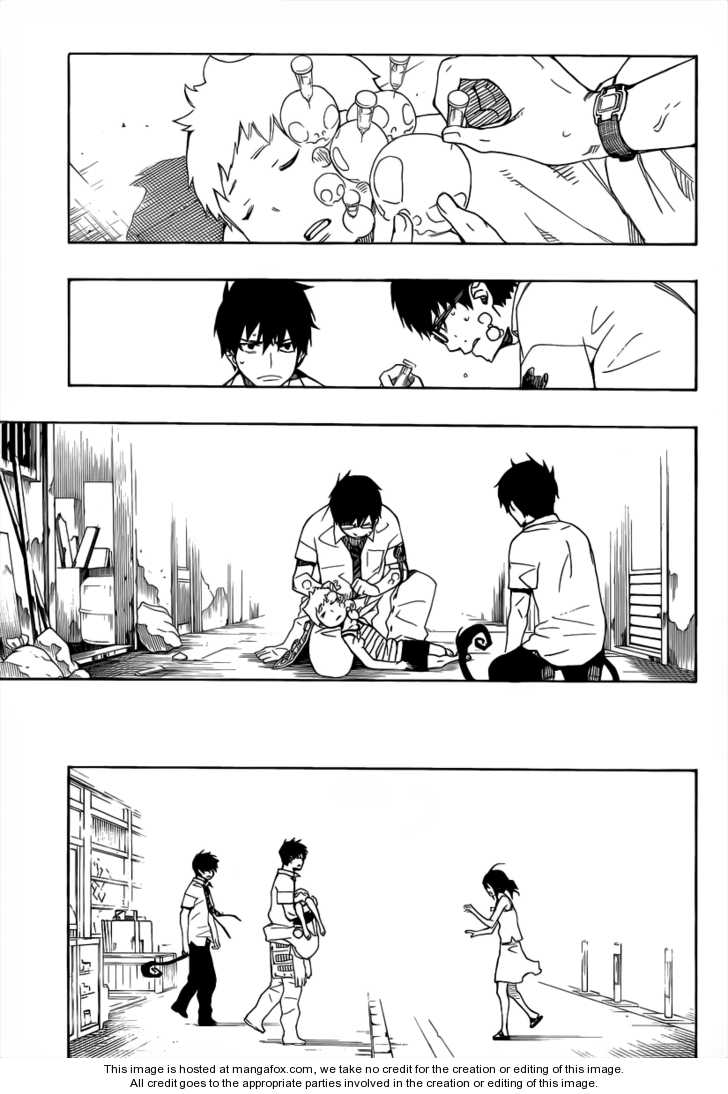 Ao no Exorcist Vol.05 Chapter 016 page 34
