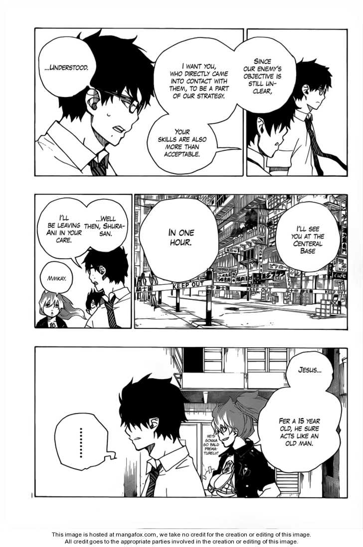 Ao no Exorcist Vol.05 Chapter 016 page 38
