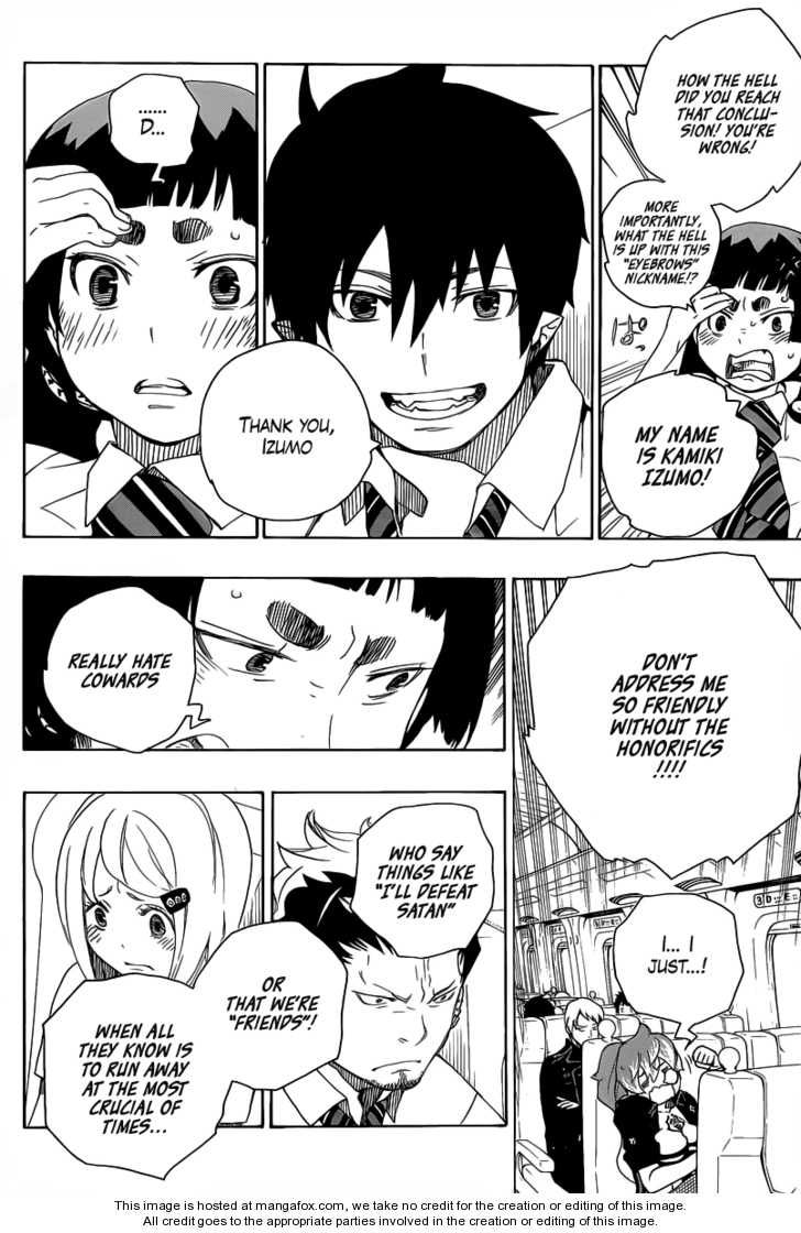 Ao no Exorcist Vol.05 Chapter 017 page 22