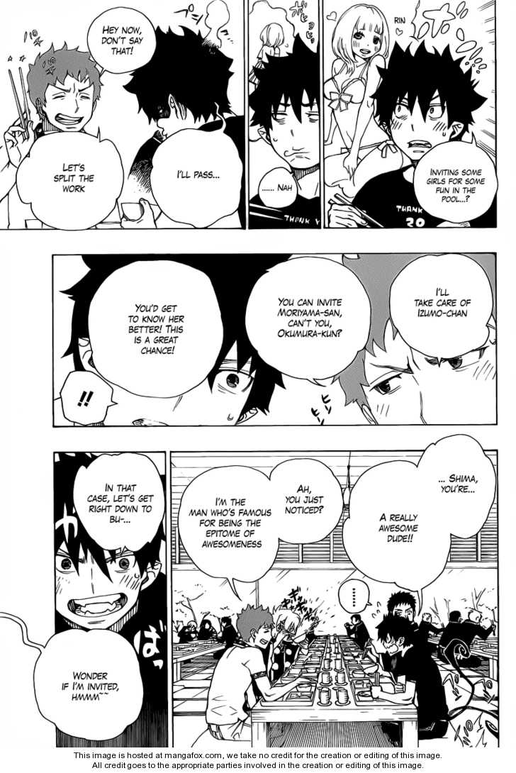 Ao no Exorcist Vol.06 Chapter 020 page 7