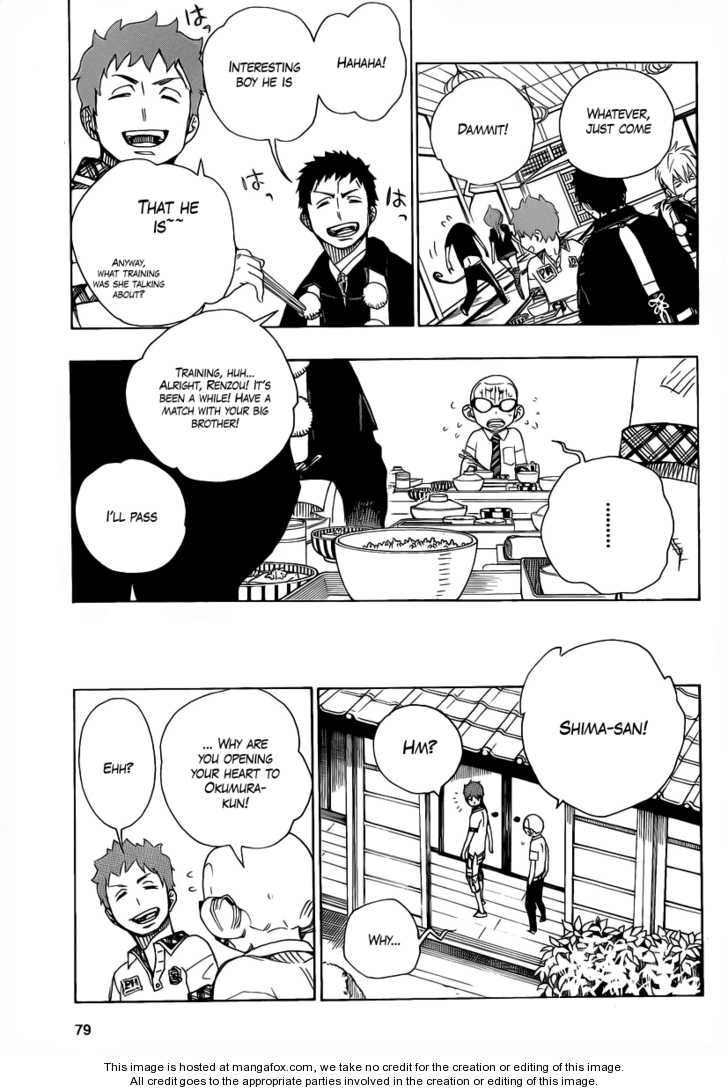 Ao no Exorcist Vol.06 Chapter 020 page 9