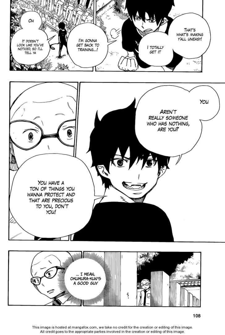 Ao no Exorcist Vol.06 Chapter 020 page 37