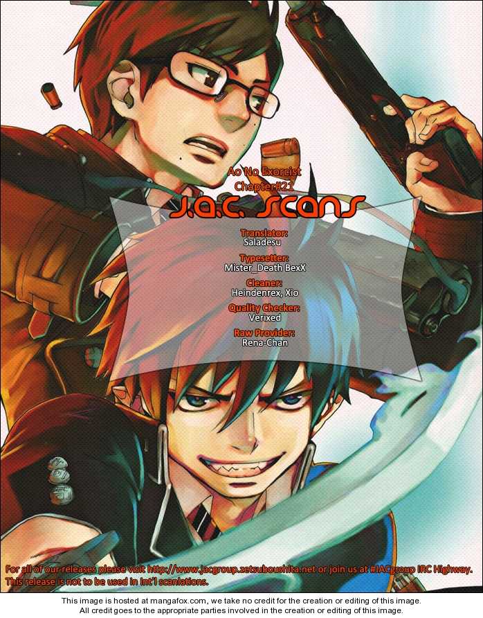 Ao no Exorcist Vol.06 Chapter 021 page 33