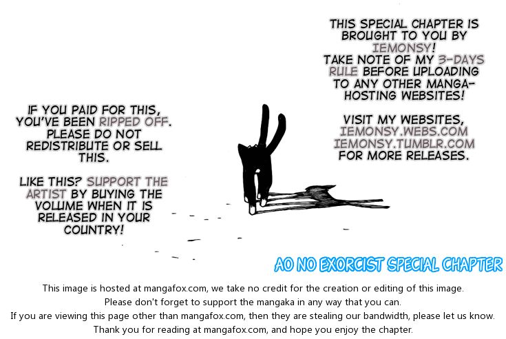 Ao no Exorcist Vol.06 Chapter 023.5 page 1