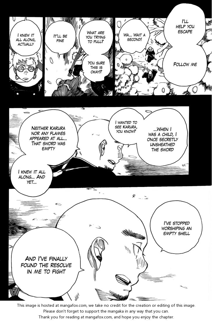 Ao no Exorcist Vol.07 Chapter 024 page 28
