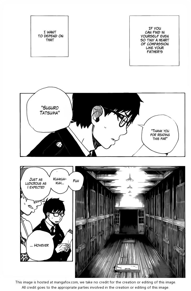 Ao no Exorcist Vol.07 Chapter 025 page 30