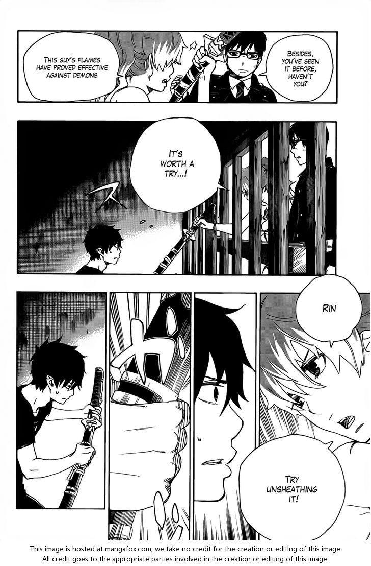 Ao no Exorcist Vol.07 Chapter 025 page 35