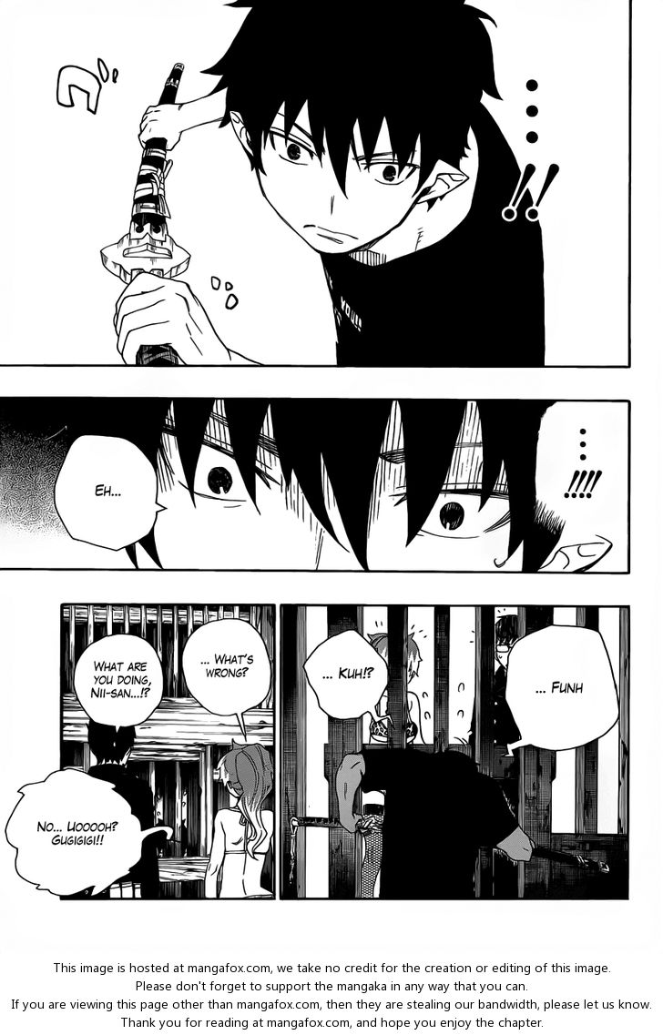 Ao no Exorcist Vol.07 Chapter 025 page 36