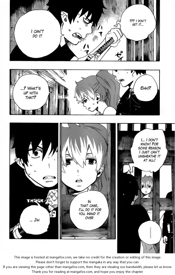 Ao no Exorcist Vol.07 Chapter 025 page 37