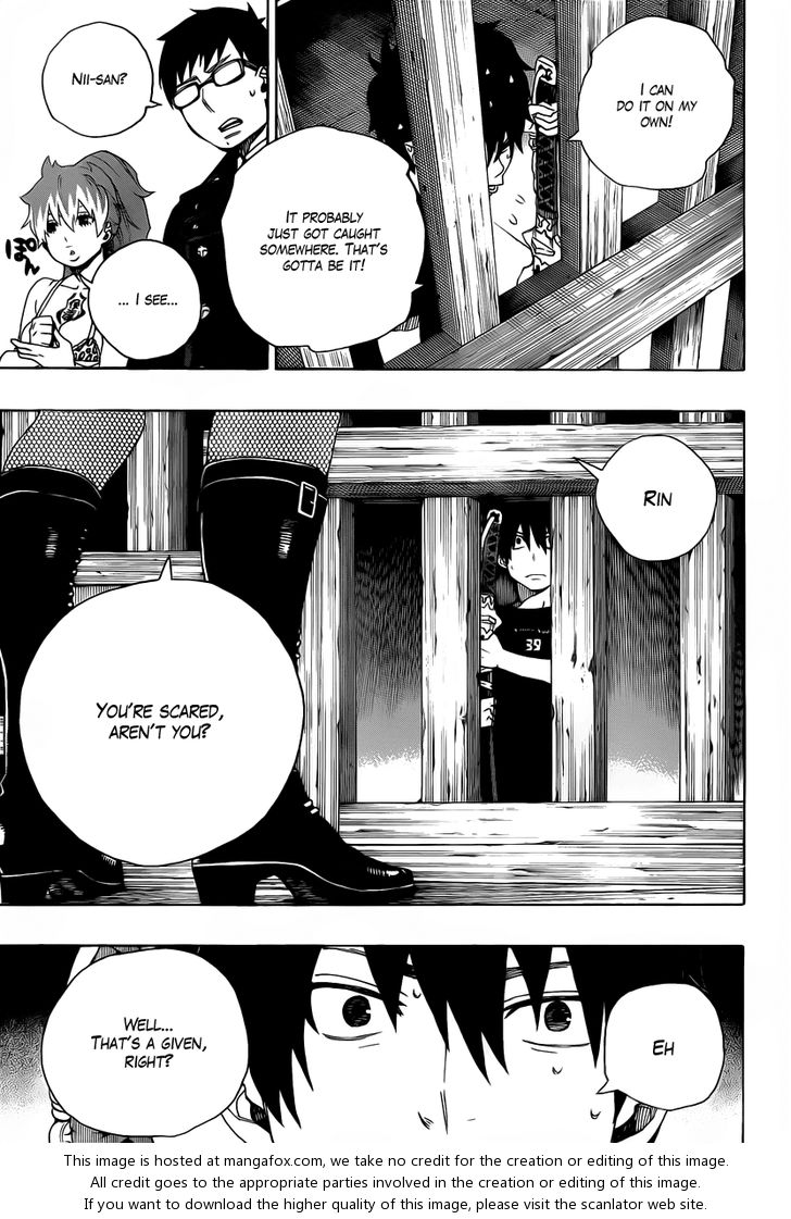 Ao no Exorcist Vol.07 Chapter 025 page 38