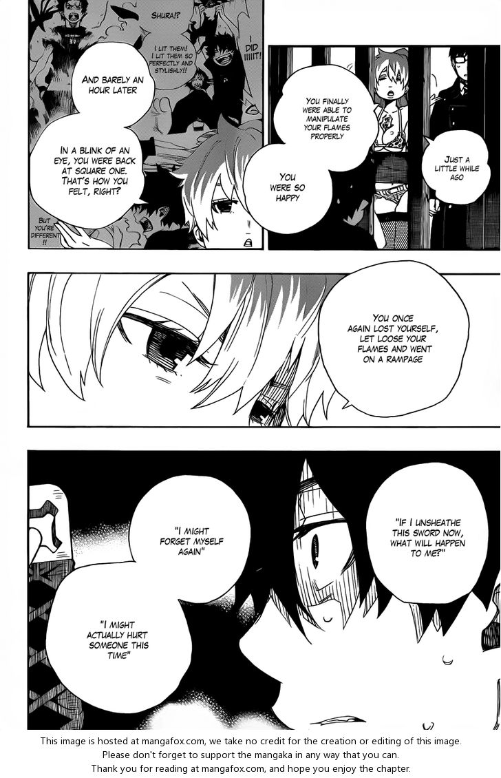Ao no Exorcist Vol.07 Chapter 025 page 39