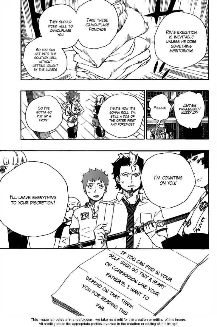 Ao no Exorcist Vol.07 Chapter 026 page 17