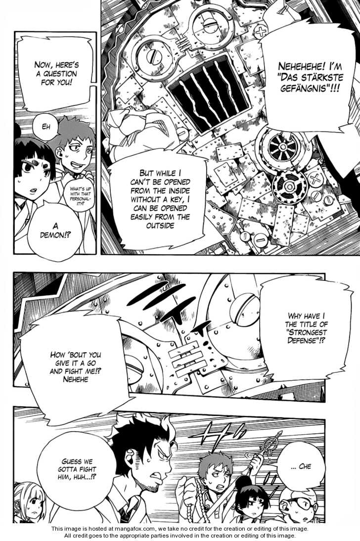 Ao no Exorcist Vol.07 Chapter 026 page 22