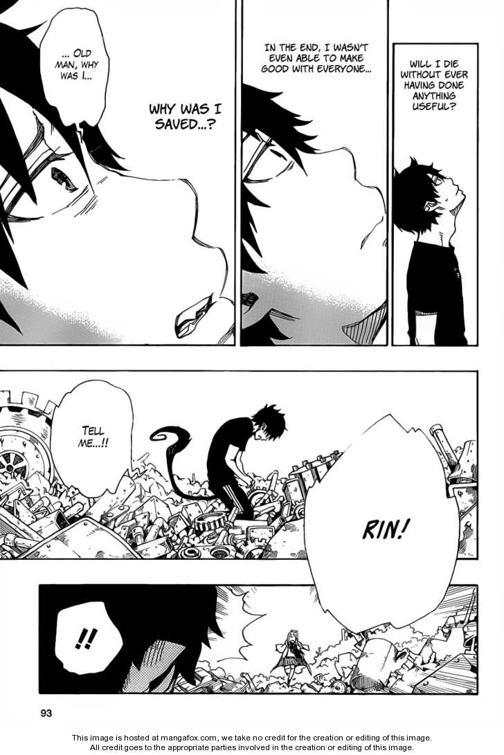 Ao no Exorcist Vol.07 Chapter 026 page 27