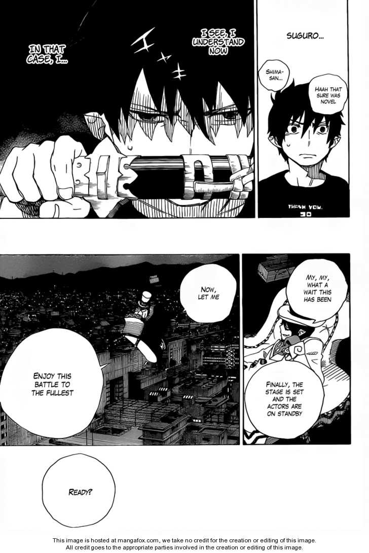 Ao no Exorcist Vol.07 Chapter 026 page 39