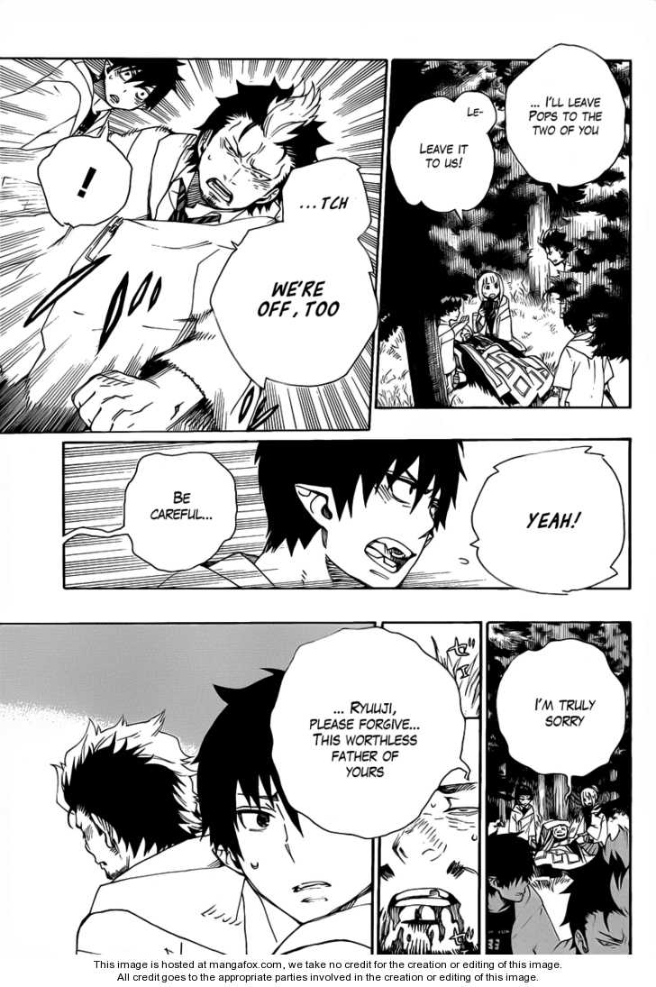 Ao no Exorcist Vol.07 Chapter 027 page 35