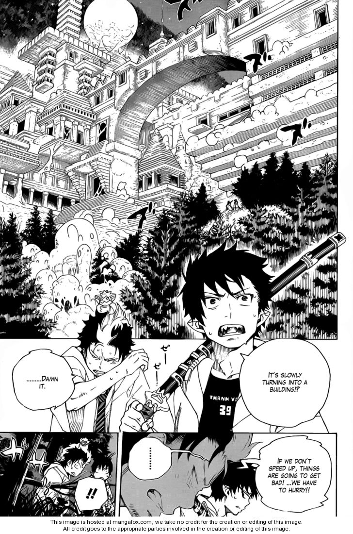 Ao no Exorcist Vol.08 Chapter 028 page 7