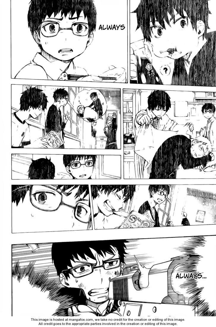 Ao no Exorcist Vol.08 Chapter 029 page 12
