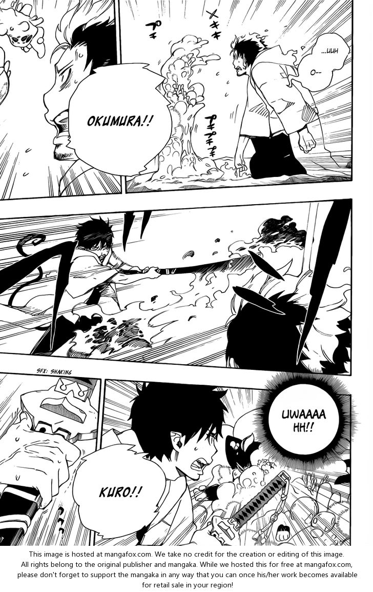 Ao no Exorcist Vol.08 Chapter 030 page 27