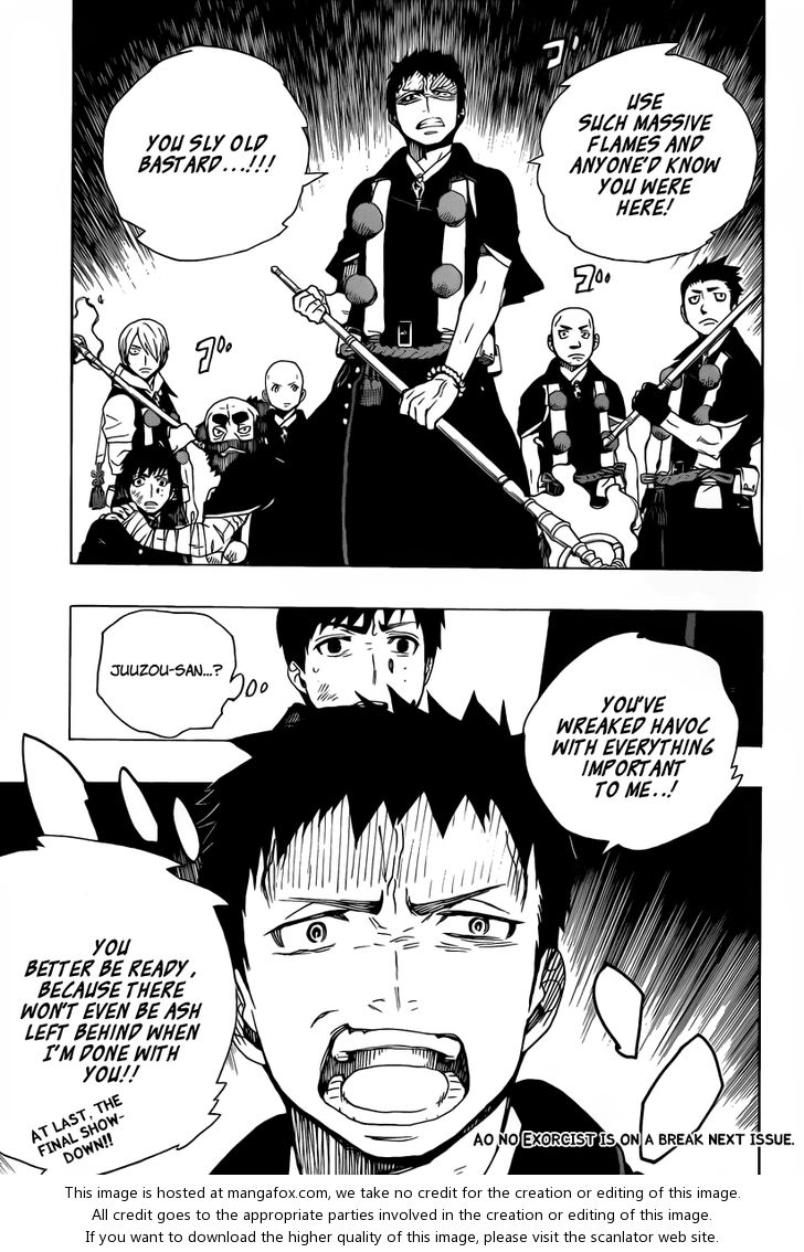 Ao no Exorcist Vol.08 Chapter 030 page 36