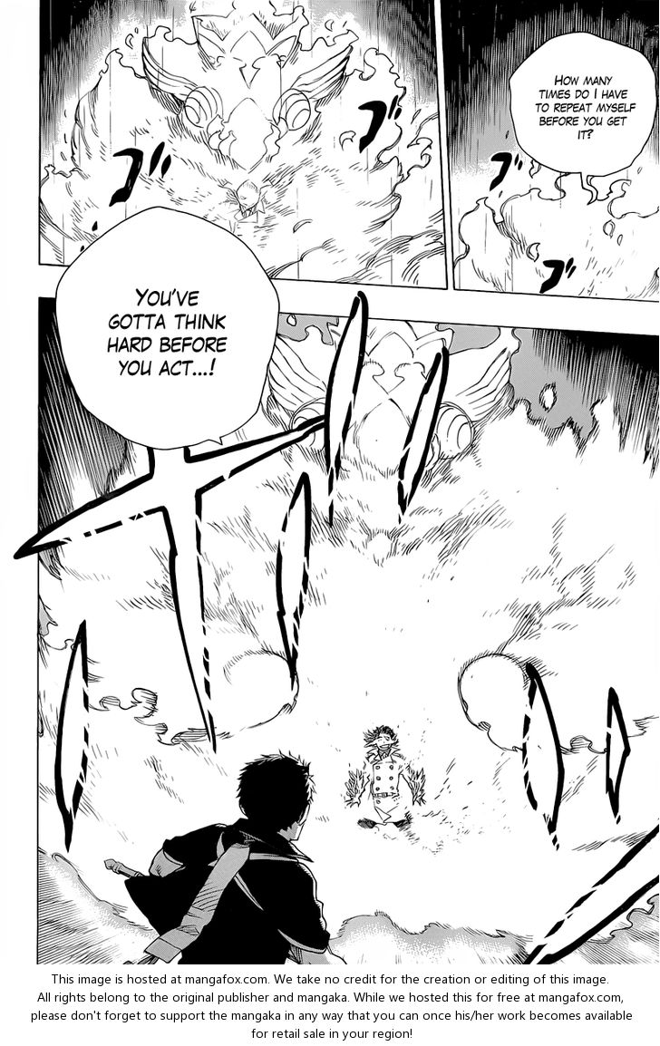 Ao no Exorcist Vol.08 Chapter 031 page 20