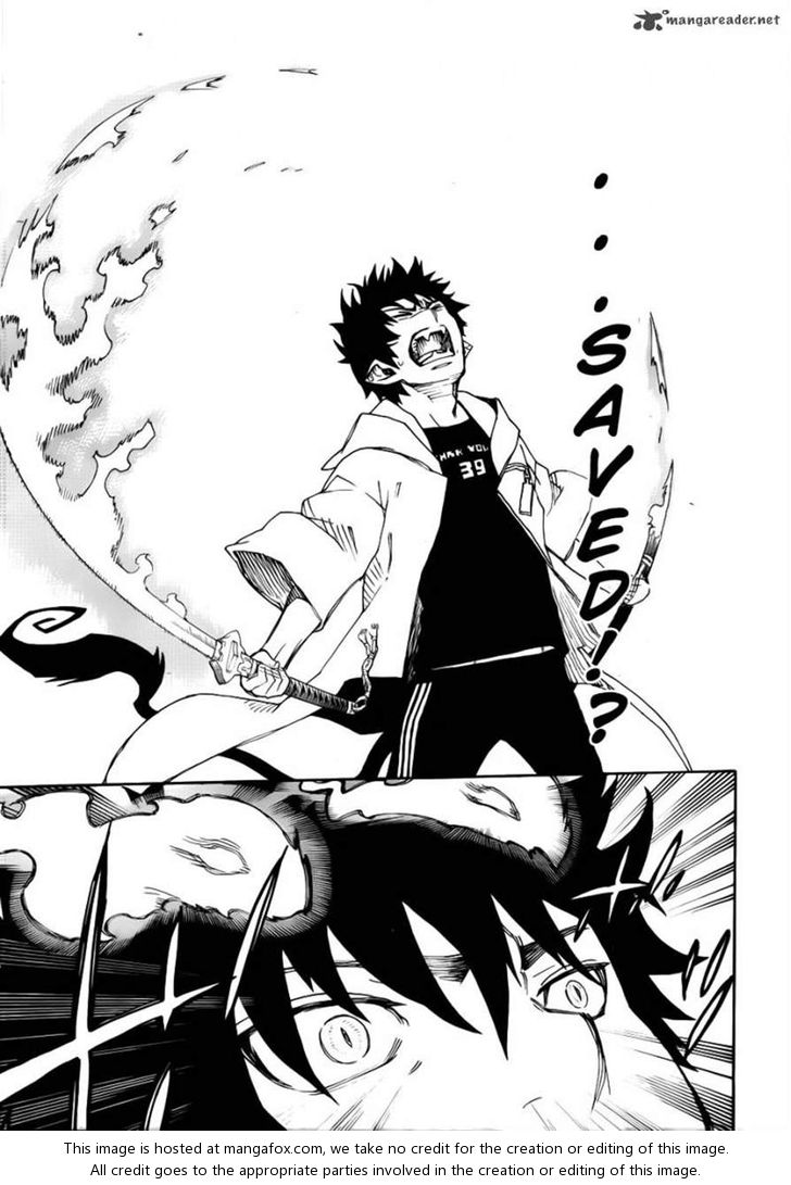 Ao no Exorcist Vol.08 Chapter 032 page 17