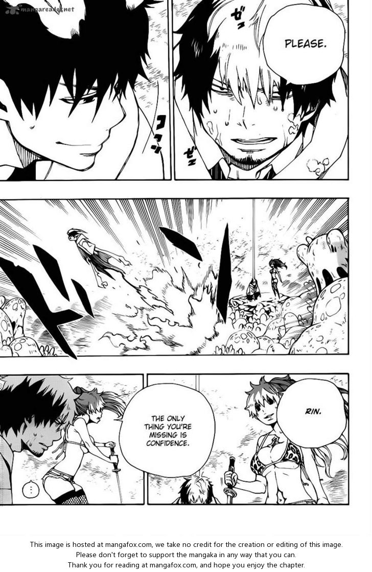 Ao no Exorcist Vol.08 Chapter 032 page 23