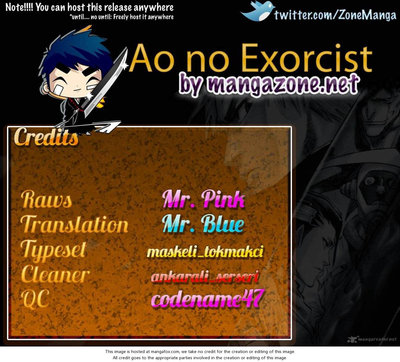 Ao no Exorcist Vol.08 Chapter 032 page 45