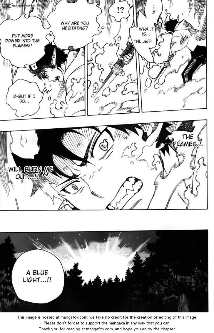 Ao no Exorcist Vol.09 Chapter 033 page 9