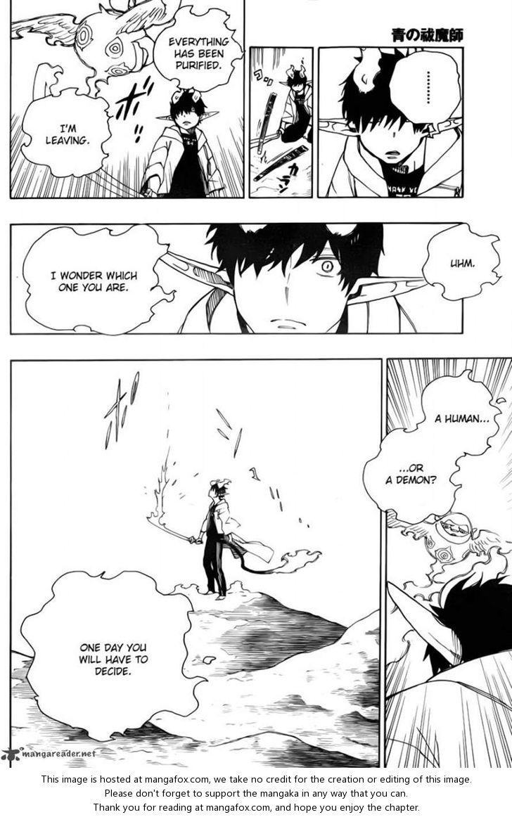 Ao no Exorcist Vol.09 Chapter 033 page 24