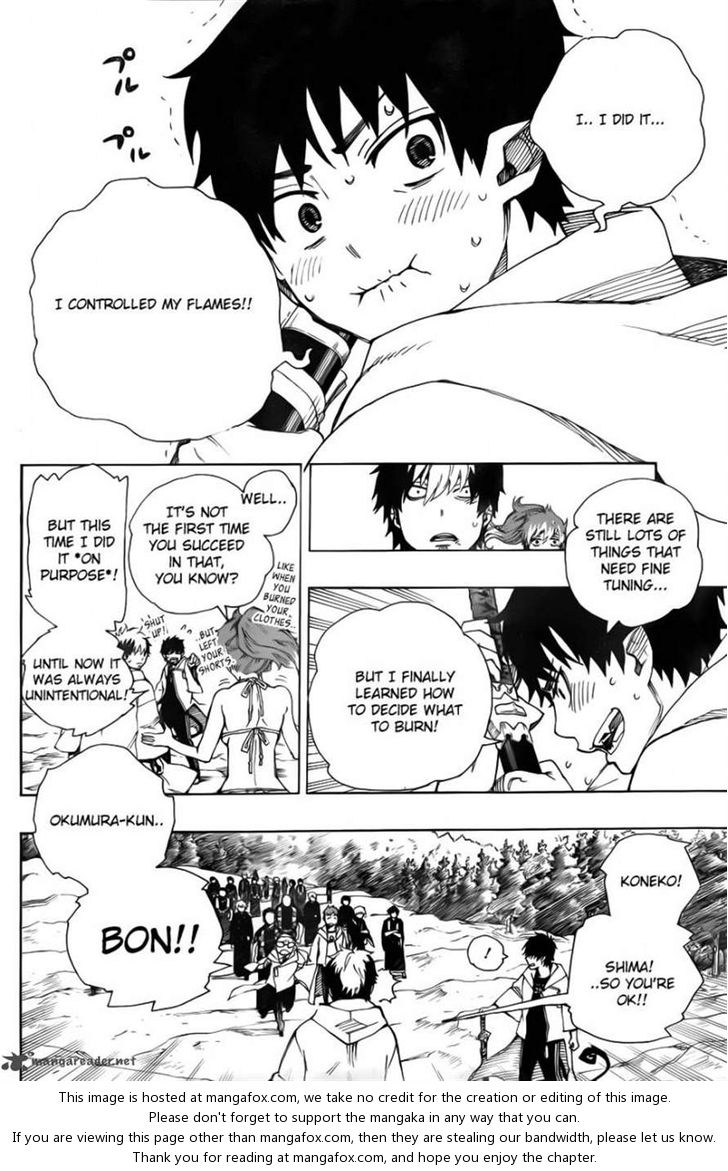 Ao no Exorcist Vol.09 Chapter 033 page 26