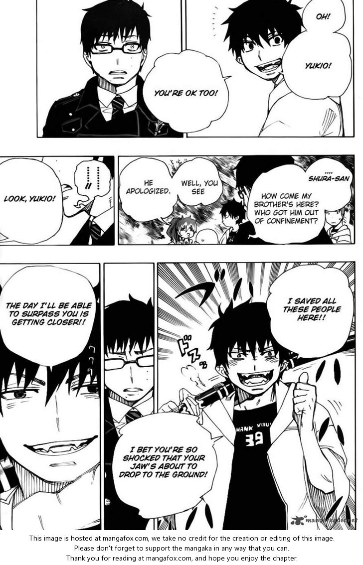 Ao no Exorcist Vol.09 Chapter 033 page 29