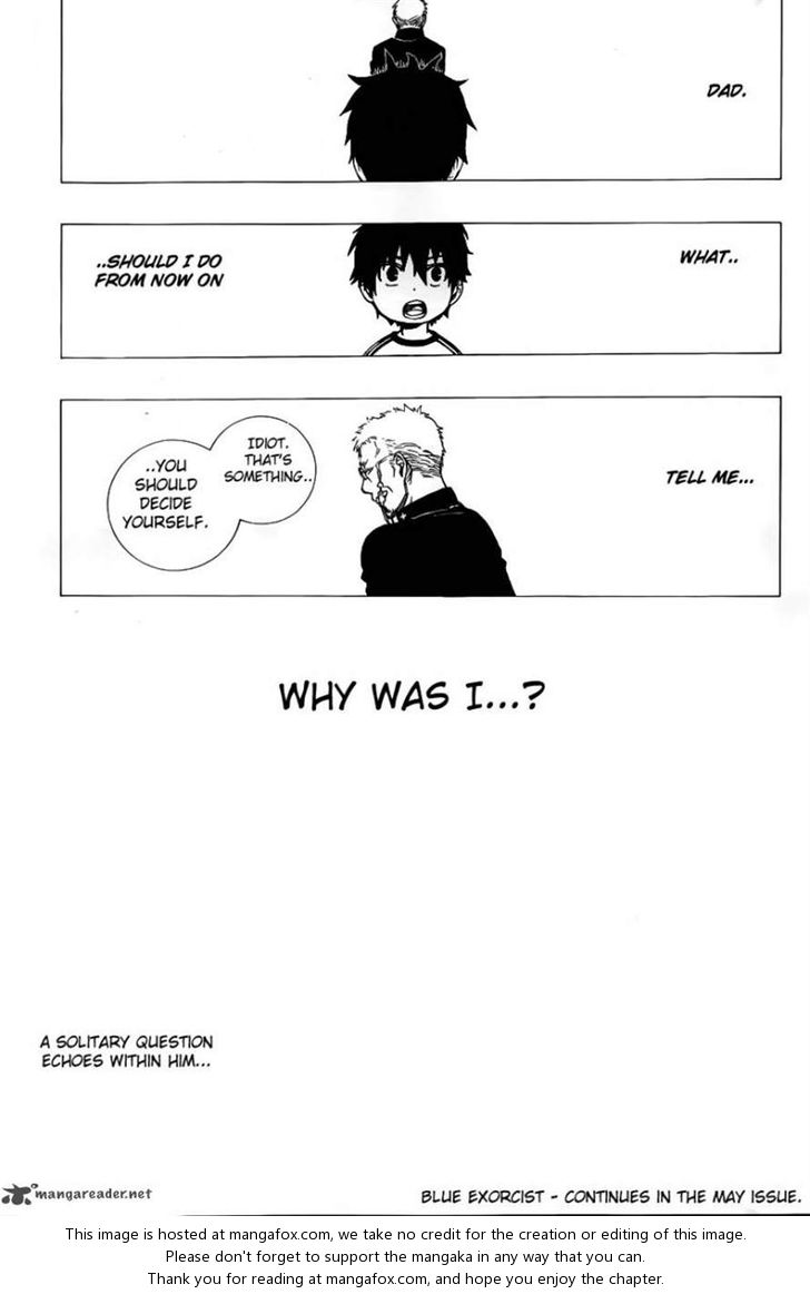Ao no Exorcist Vol.09 Chapter 033 page 33