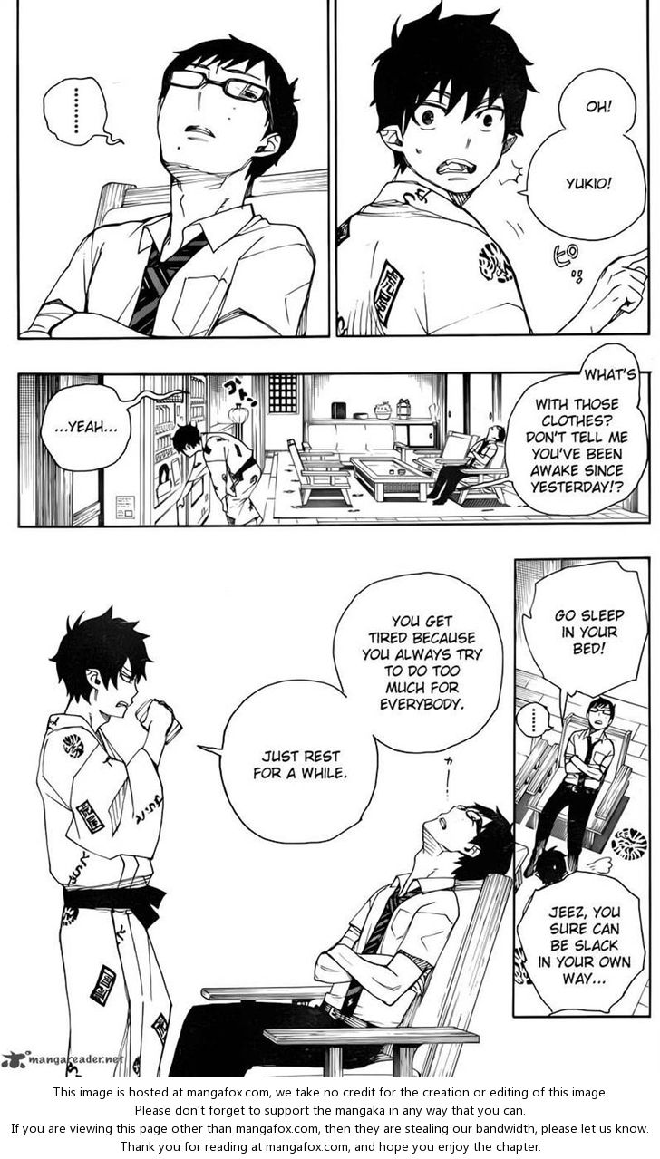 Ao no Exorcist Vol.09 Chapter 034 page 21