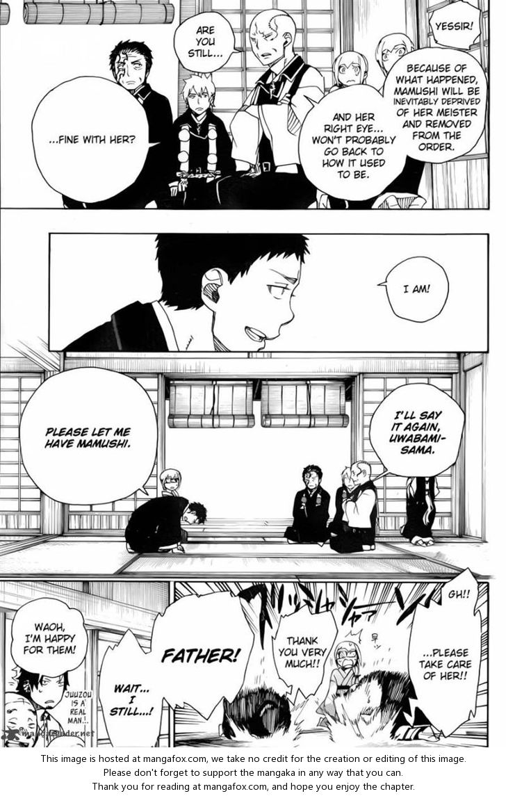 Ao no Exorcist Vol.09 Chapter 034 page 28