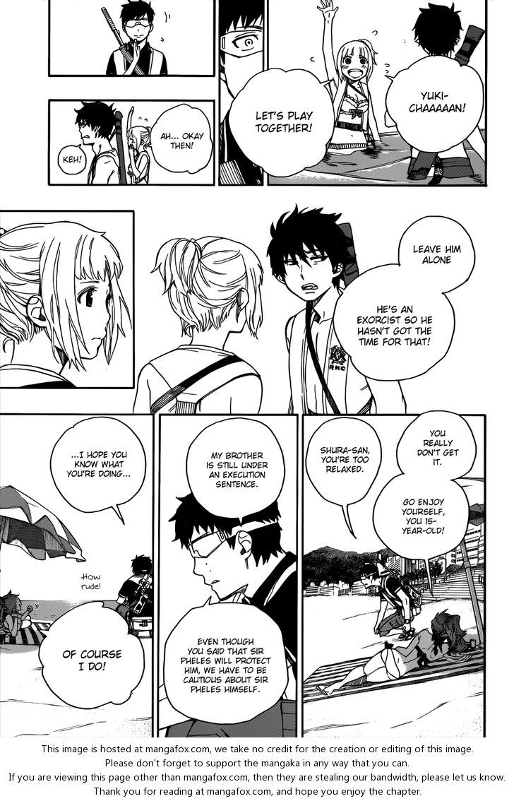 Ao no Exorcist Vol.09 Chapter 035 page 20