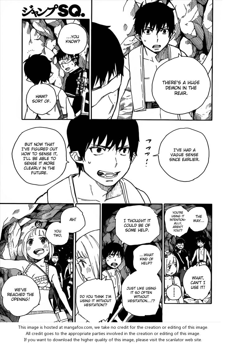 Ao no Exorcist Vol.09 Chapter 036 page 14