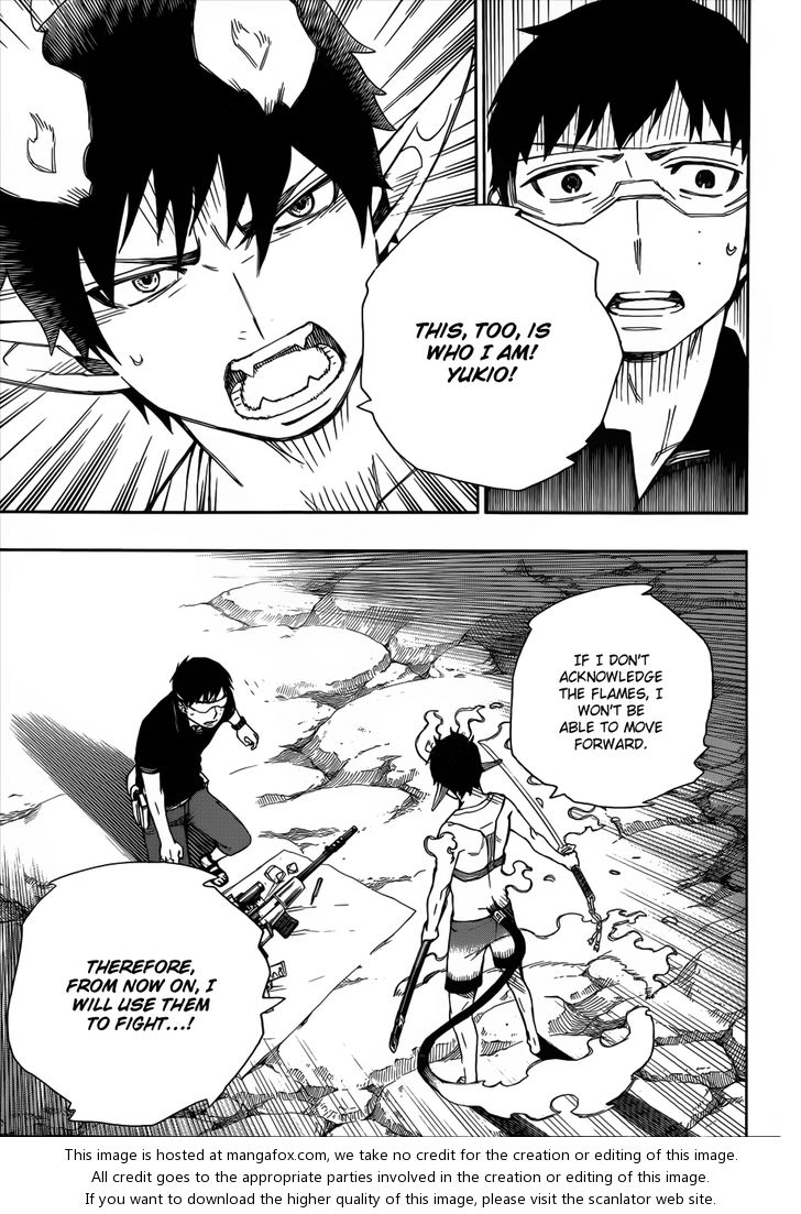 Ao no Exorcist Vol.09 Chapter 036 page 32