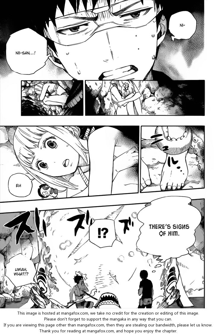 Ao no Exorcist Vol.09 Chapter 036 page 34