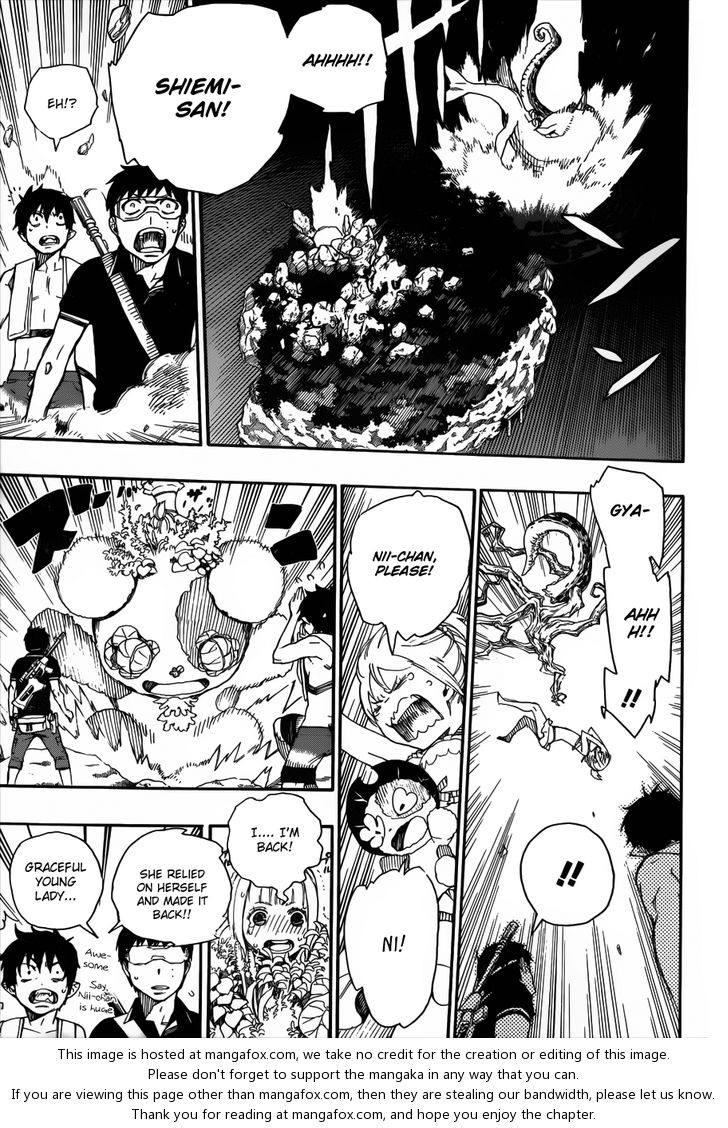 Ao no Exorcist Vol.09 Chapter 037 page 8