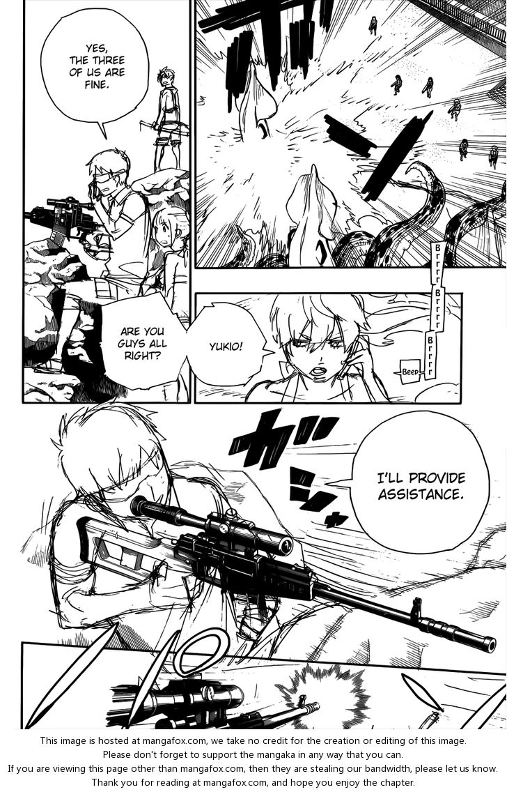 Ao no Exorcist Vol.09 Chapter 037 page 17