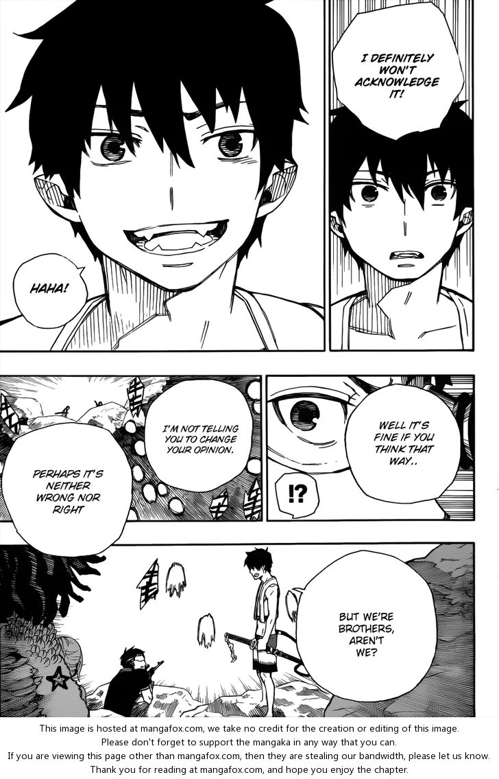 Ao no Exorcist Vol.09 Chapter 037 page 22